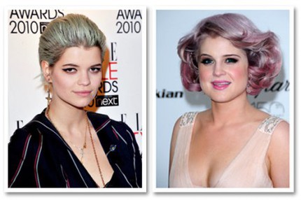 Pixie Geldof och Kelly Osbourne i pastellfärgat hår! Pixie Geldof och Kelly Osbourne i pastellfärgat hår!