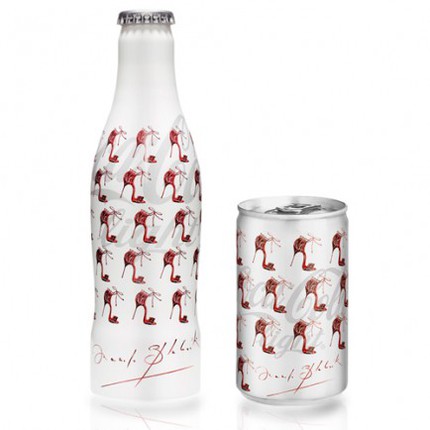 Coca-Cola light à la Manolo Blahnik. Coca-Cola light à la Manolo Blahnik.