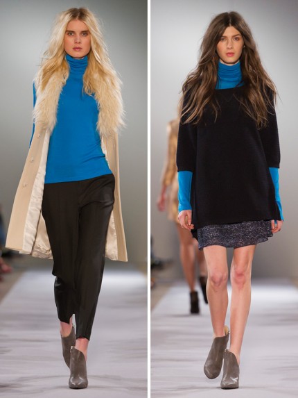 Västkappa och färgstark polo hos Filippa K, A/W 2012. Västkappa och färgstark polo hos Filippa K, A/W 2012.