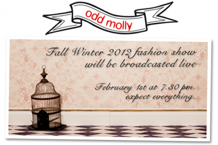Se Odd Mollys visning live här på baaam.se kl 19:30 den 1 februari! Se Odd Mollys visning live här på baaam.se kl 19:30 den 1 februari!