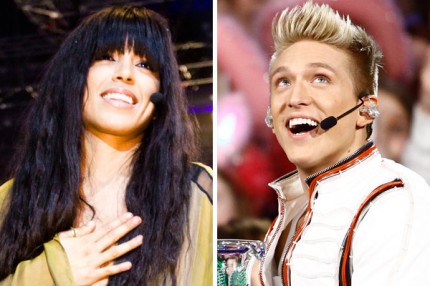 Loreen och Danny är favorittippade i Melodifestivalen 2012.