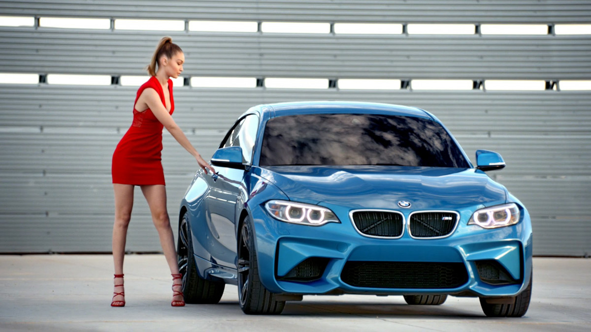 gigi hadid bmw reklam
