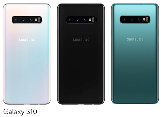 Samsung Galaxy S10e Färger