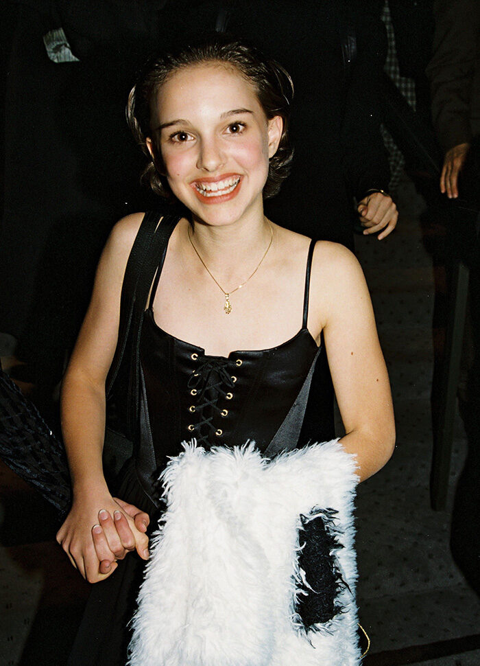 En bild på skådespelerskan Natalie Portman 1994.